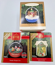 3 Hallmark Keepsake Ornament 1 x Magic Light ...