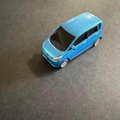 Mitsubishi eK Wagon Pullback Mini Car Metallic Blue 2.0 inch Choro-Q Style
