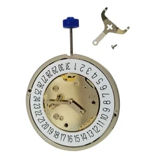 Quartz Watch Movement with Battery 5 Hands Single Calendar For RONDA 5021.D R