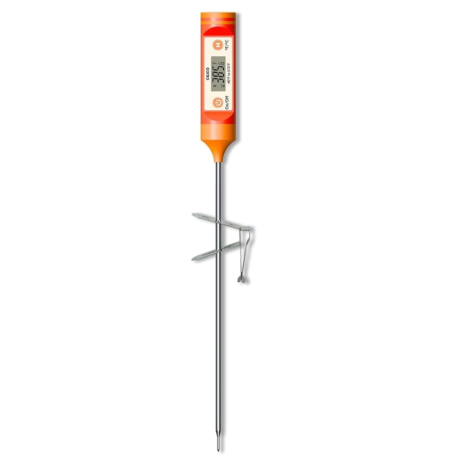 Candy & Meat Thermometer with Type-C Rechargeable Digital Instant Reading for...