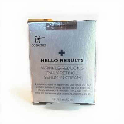 It Cosmetics Hello Results Wrinkle Reducing Daily Retinol Serum NIB