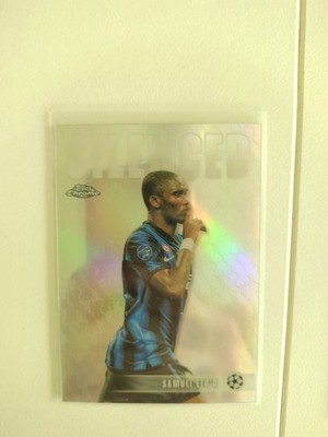 Topps UCC Chrome 25/26 Silenced Samuel Eto'o