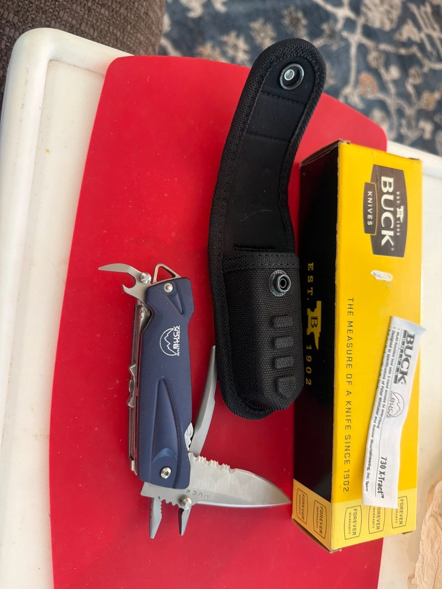 Buck Blue 2.76 - 4in. Blade Range Collectible Folding Knives for