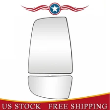 Mirror Glass Upper/Lower Driver Side Left LH For Ford Transit-150 2021 PTV