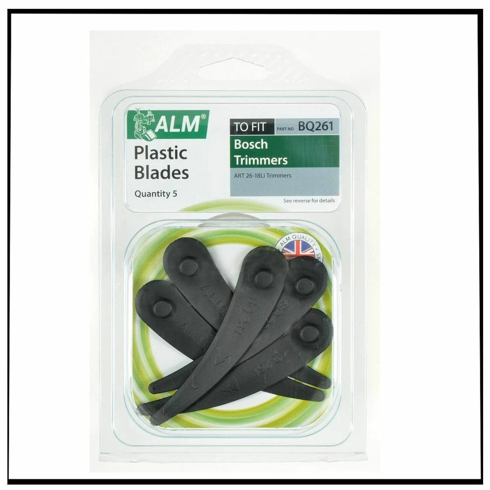 FITS BOSCH ART 26 18 LI 18 260 PLASTIC GRASS STRIMMER BLADES PACK