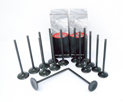 Fits 1997-2003 Mitsubishi Truck/SUV 2.4L SOHC L4 16V-8 INTAKE & 8 EXHAUST VALVES - Foto 1 di 3