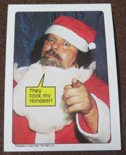 10030 1985 TOPPS WWF SUPERSTARS SPEAK #66 CAPTAIN LOU ALBANO