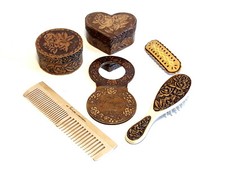 Coffret Cadeau Femme Boîtes De Rangement Kit De Soins Capillaires Produit Bio