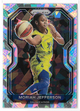 2021 Prizm WNBA Cracked Ice Prizm #9 Moriah Jefferson Dallas Wings UConn