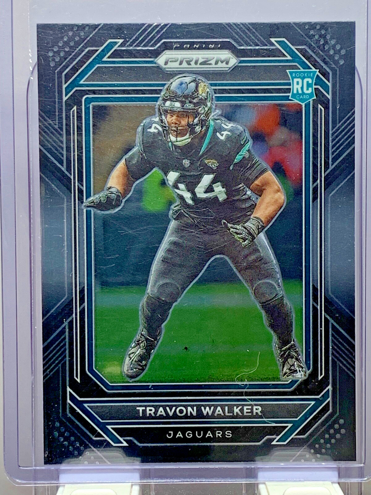 2022 Panini Chronicles Prizm Black Rookie #PB-21 Travon Walker Jaguars