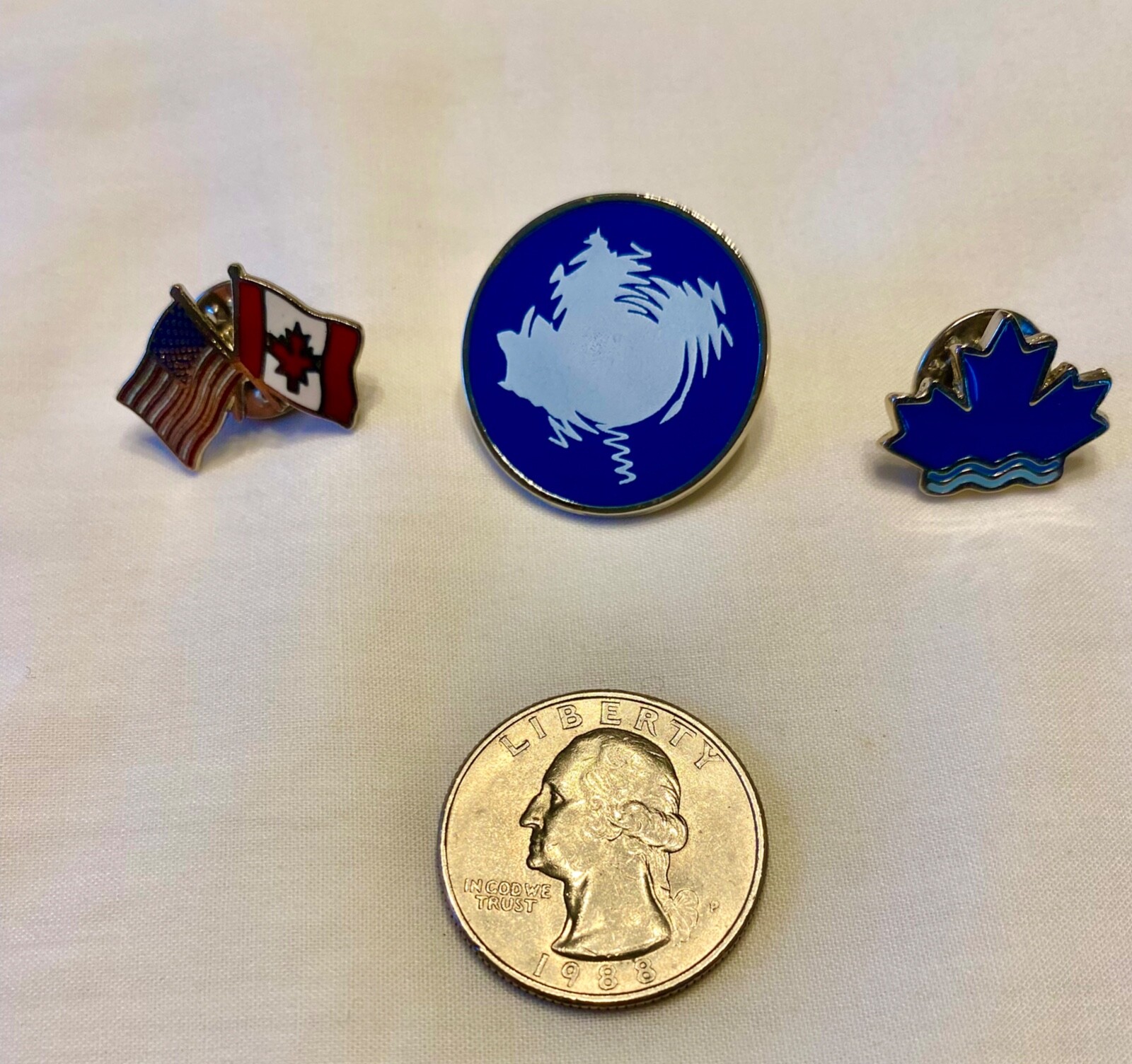 CANADA & USA FLAG FRIENDSHIP and CANADA LAPEL PINS - FREE SHIPPING | eBay