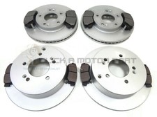 DISCOS Y PASTILLAS DE FRENO DELANTEROS Y TRASEROS (COMPROBAR TAMAÑO) PARA KIA SPORTAGE MK2 2005-2010