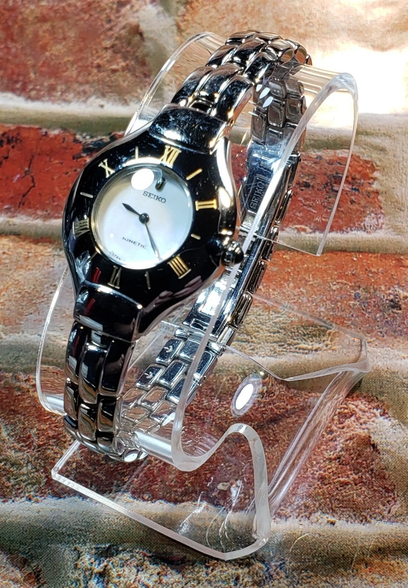 Seiko kinetic womens best sale watch