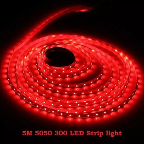 5050 RGB SMD Flexible Strip light Waterproof Can DIY Cut 12V 5M 16.4ft 300 LED - Picture 18 of 21