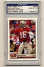 JOE MONTANA 1992 Upper Deck AUTOGRAPHED SIGNED CARD PSA/DNA Gem Mint 10