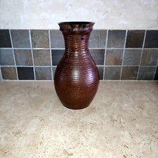 grand vase accolay vintage 1970's h:36 cm ceramique