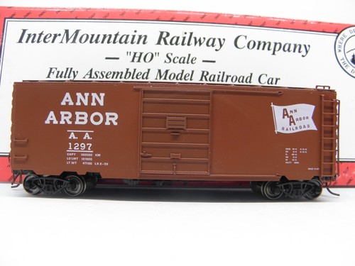 INTER MOUNTAIN PS-1 40' BOXCAR - "ANN ARBOR" #1297 - COCHE DE FÁBRICA - ESCALA HO - USADO | Zustand: Used