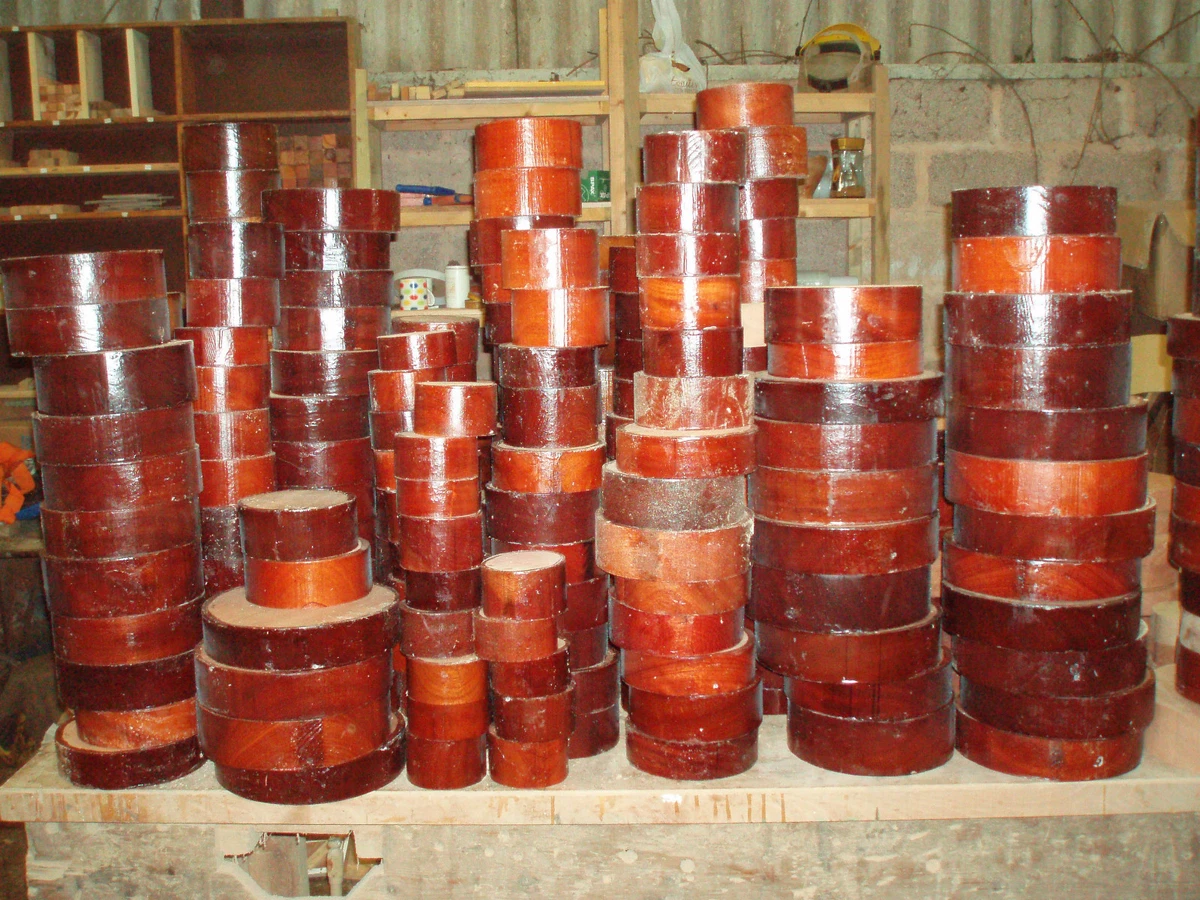 Sapele Mahogany wood turning or carving bowl blanks. 50mm thick hardwood