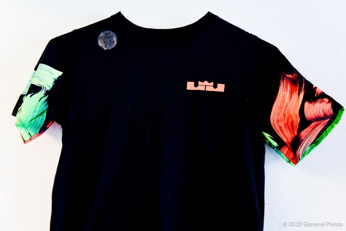 Youth Nike Lebron James Multi Color short Sleeve Shirt [807641-010