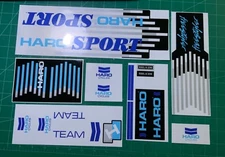 Haro sport 1987 BMX sticker Decal (Black and white)