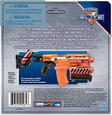 Nerf Gun Nerf Demolisher Rockets Nerf Fortnite Aevdor Mega