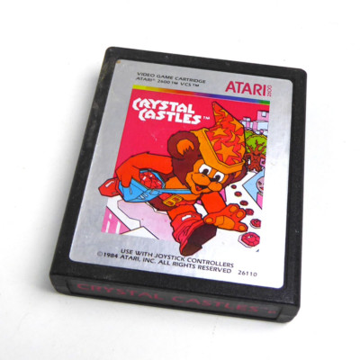 Atari 2600 Spiel -- CRYSTAL CASTLES --  Atari VCS