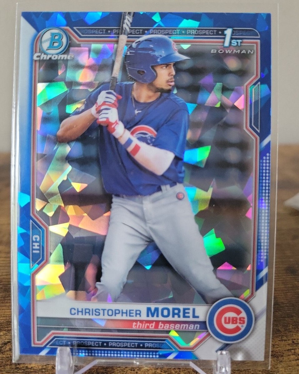 2021 bowman sapphire Christopher morel
