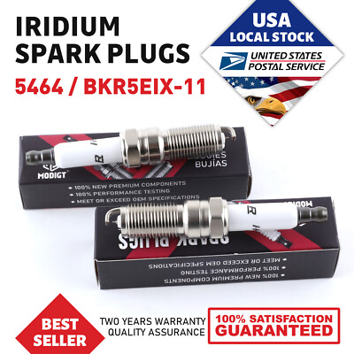 Set of 6 Fit NGK 5464 Preminum Iridium Spark Plugs BKR5EIX11 OEM Quality NEW