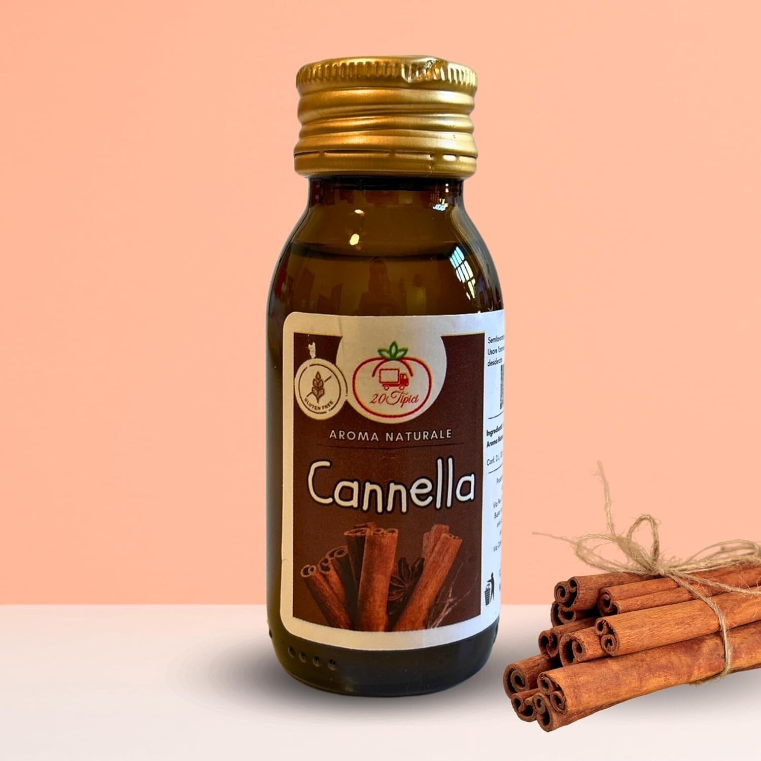 20Tipici® Aroma Naturale 60ml - Aroma alla Cannella Per Dolci