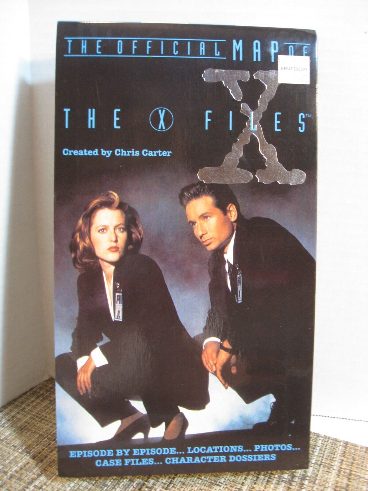 1995 The Official Map of THE X-Files - Episode Locations and Pho