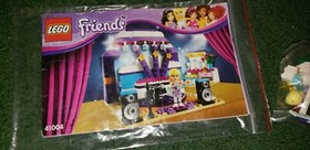 Lego Friends 41004 Stephanie's Rehearsal Stage w Manual