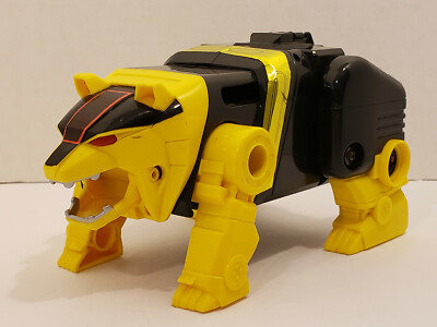 2x Power Rangers 1995 Deluxe Ninja Megazord Yellow Bear NinjaZord