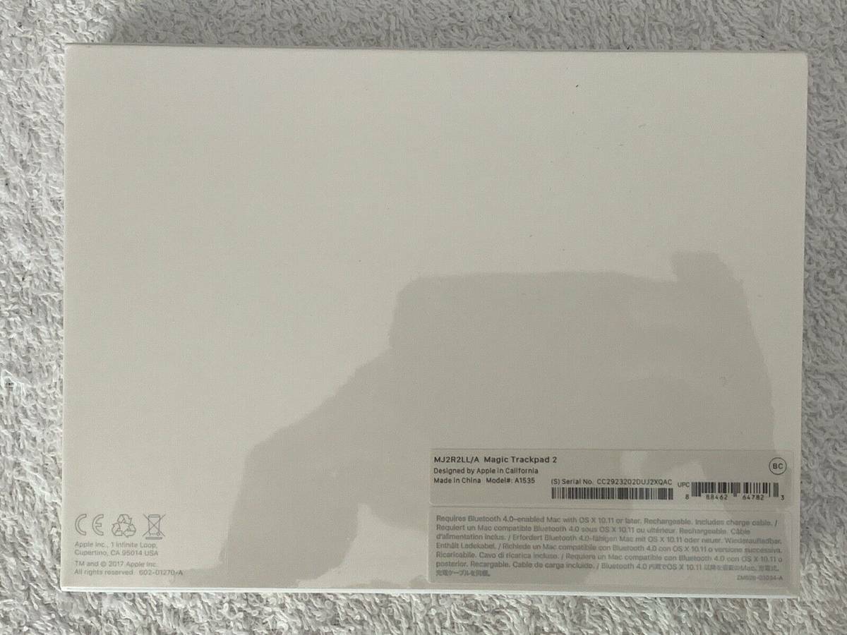 Apple Magic Trackpad 2 Wireless A1535 MJ2R2LL/A - Brand New Apple Magic Trackpad 2 Wireless A1535 MJ2R2LL/A - Brand New