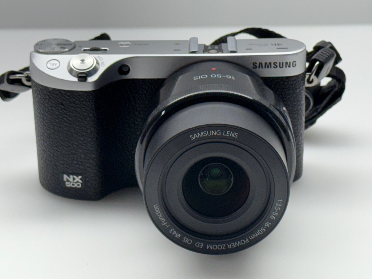 Samsung NX NX500 28.2MP Digital Camera - Black (Kit w/ 16-50mm