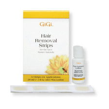 GiGi Hair Removal Strips for the face Honee Formula
