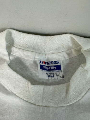 Nueva camiseta blanca vintage de Los Simpson sofá dibujos animados talla L grande - Imagen 2 de 6