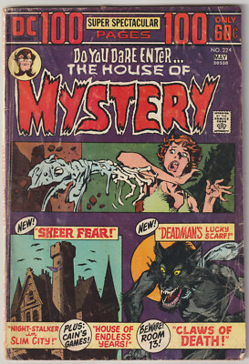 House of Mystery #224 (Apr-May 1974, DC), G condition (2.0), 100 page issue