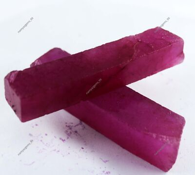 300 Ct Natural Pink Ruby Huge Rough Earth Mined Certified Loose Gemstone