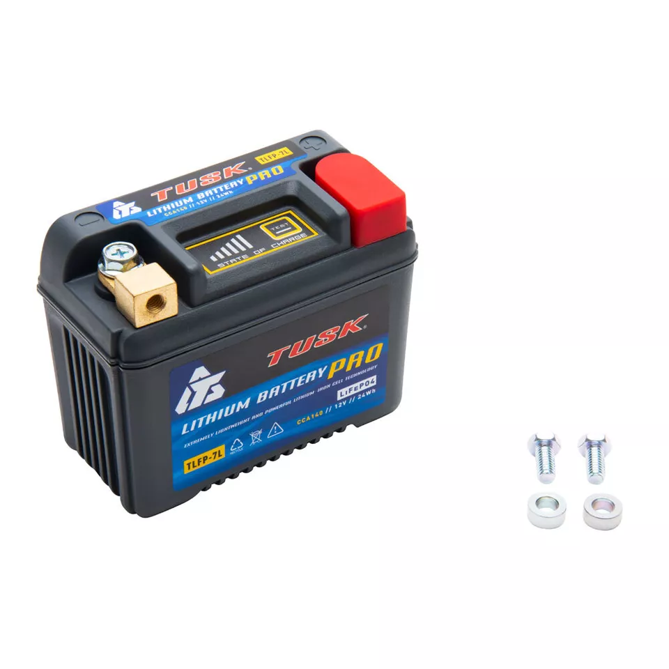 Tusk Lithium Pro Battery TLFP-7L Motorcycle ATV Dirt Bike 1936090001 - Image 4 of 4