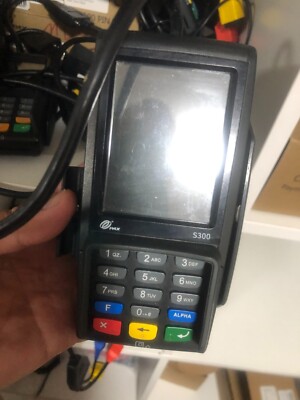 2 Lot PAX S300 PIN Pad Credit Card Terminal Parts Untested S300-000-363-01NA