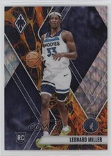 2023-24 Panini Phoenix Rookies Lava 63/75 Leonard Miller #259 1i7s