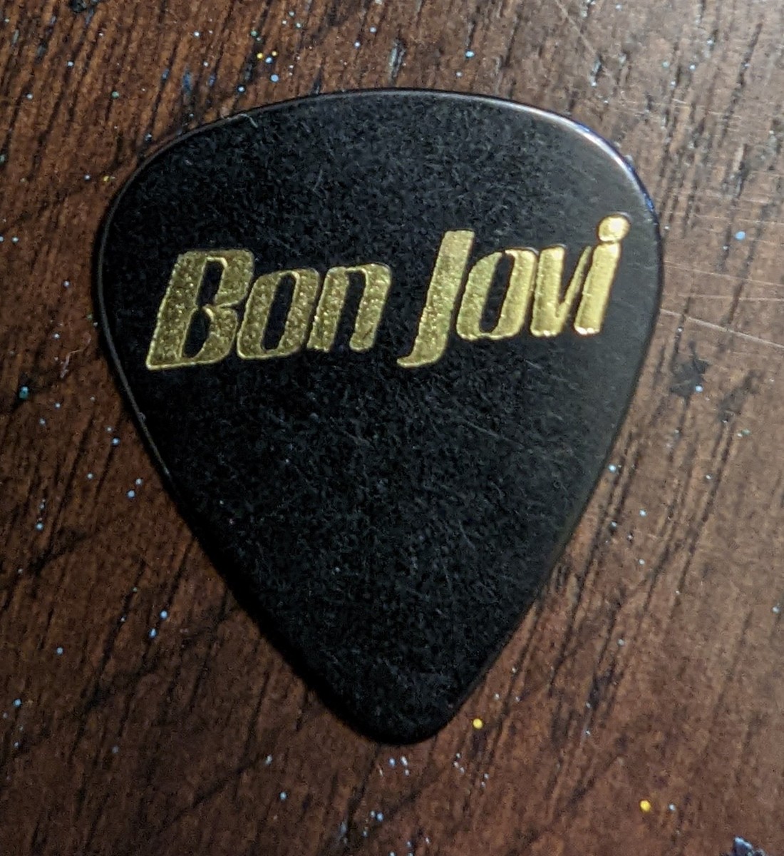 BON JOVI リッチー・サンボラ Super Rock '84 ギターピック Bon Jovi -Richie Sambora Authentic Guitar Pick Thrown- Stage