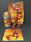 LEGO Technic Bionicle 8534 Toa Tahu 2001 Complete with Manual and Canister