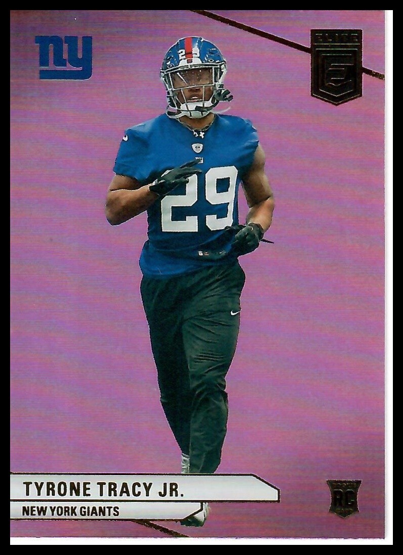 2024 Donruss Elite #144 Tyrone Tracy Jr. Pink