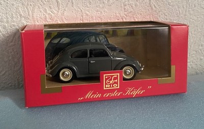 RIO  VW Brezelkäfer ''Mein erster Käfer''  (grau)  1:43  OVP !