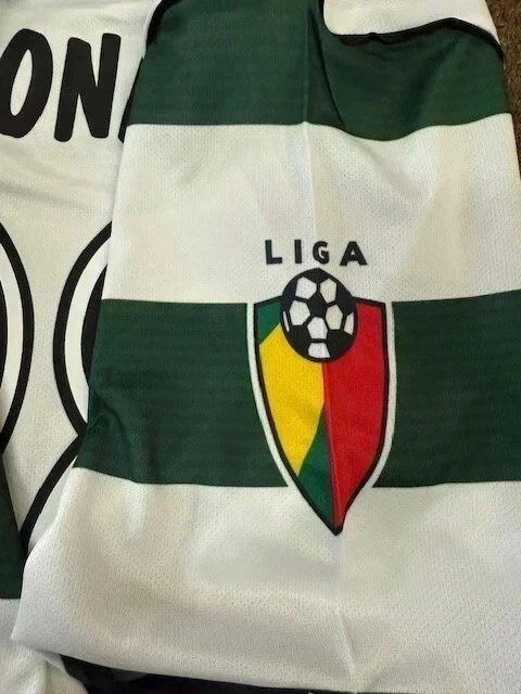 Camiseta deportiva Cristiano Ronaldo Sporting CP 2002/03 Foto 3 de 4
