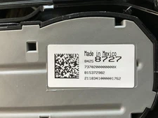 Temperature Control Dash Mounted ID 84258727 Fits 17-20 SUBURBAN 1500 789254