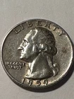 1959 D  SILVER WASHINGTON QUARTER     V/F  N300