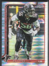 Topps Chrome NFL Leonard Floyd Pulsar Refractor #18