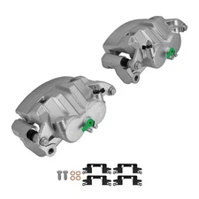 Front Brake Caliper Set w/Bracket for Nissan Frontier 2005-2022 Left and Right